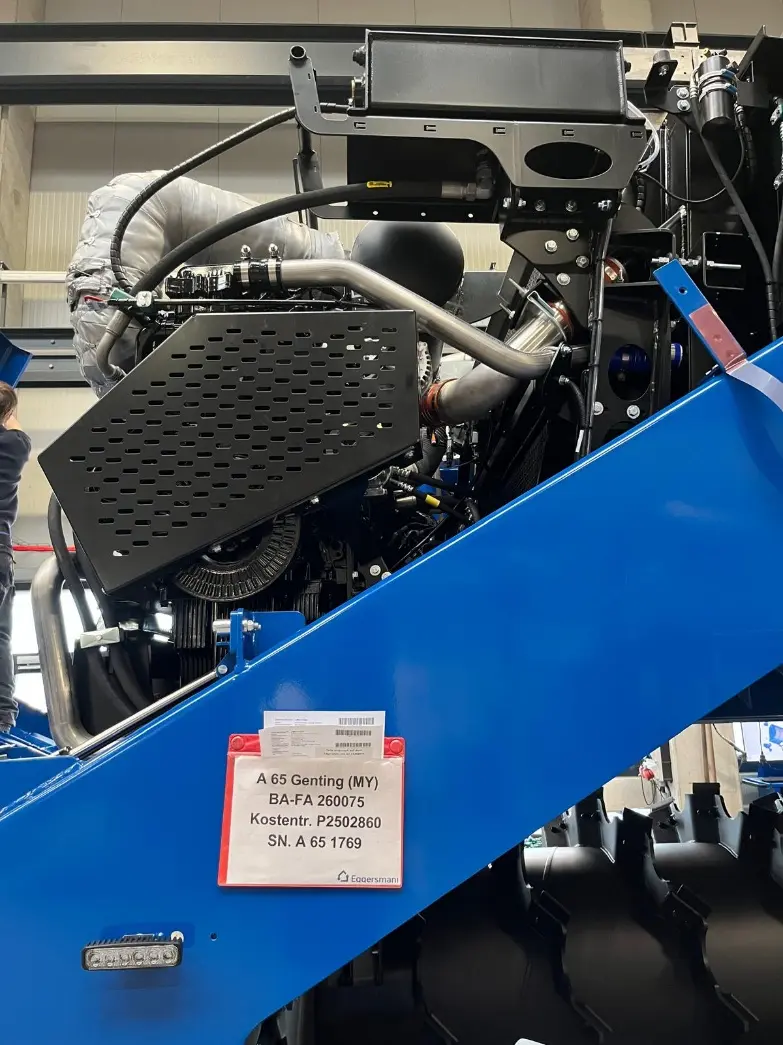 Major Components Fully Installed